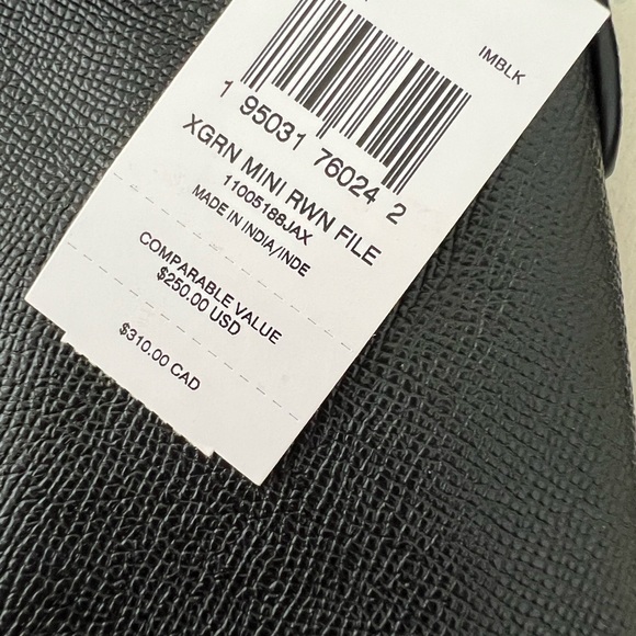 NWT COACH MINI FILE CROSSBODY SHOULDER BAG - Picture 7 of 13